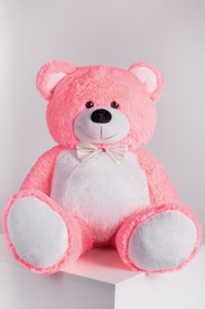 Ведмідь Плюшевий Yarokuz Джон 110 см Рожевий (YK0104)