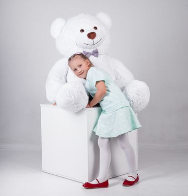 Великий Плюшевий ведмідь Yarokuz Джеральд 165 см Білий (YK0054)
