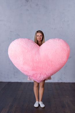 М'яка іграшка Yarokuz подушка "Серце" 150 см Рожева (YK0139)