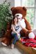 Величезний М'який ведмідь Yarokuz Вільям 250 см Шоколадний (YK0076) фото 9