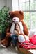 Величезний М'який ведмідь Yarokuz Вільям 250 см Шоколадний (YK0076) фото 4