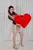 Мягкая игрушка Yarokuz подушка "Сердце" 75 см Красная (YK0082) фото