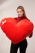 М'яка іграшка Yarokuz подушка "Серце" 75 см Червона (YK0082)