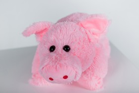 Мягкая игрушка Yarokuz подушка "Свинка" 50 см Розовая (YK0145) фото